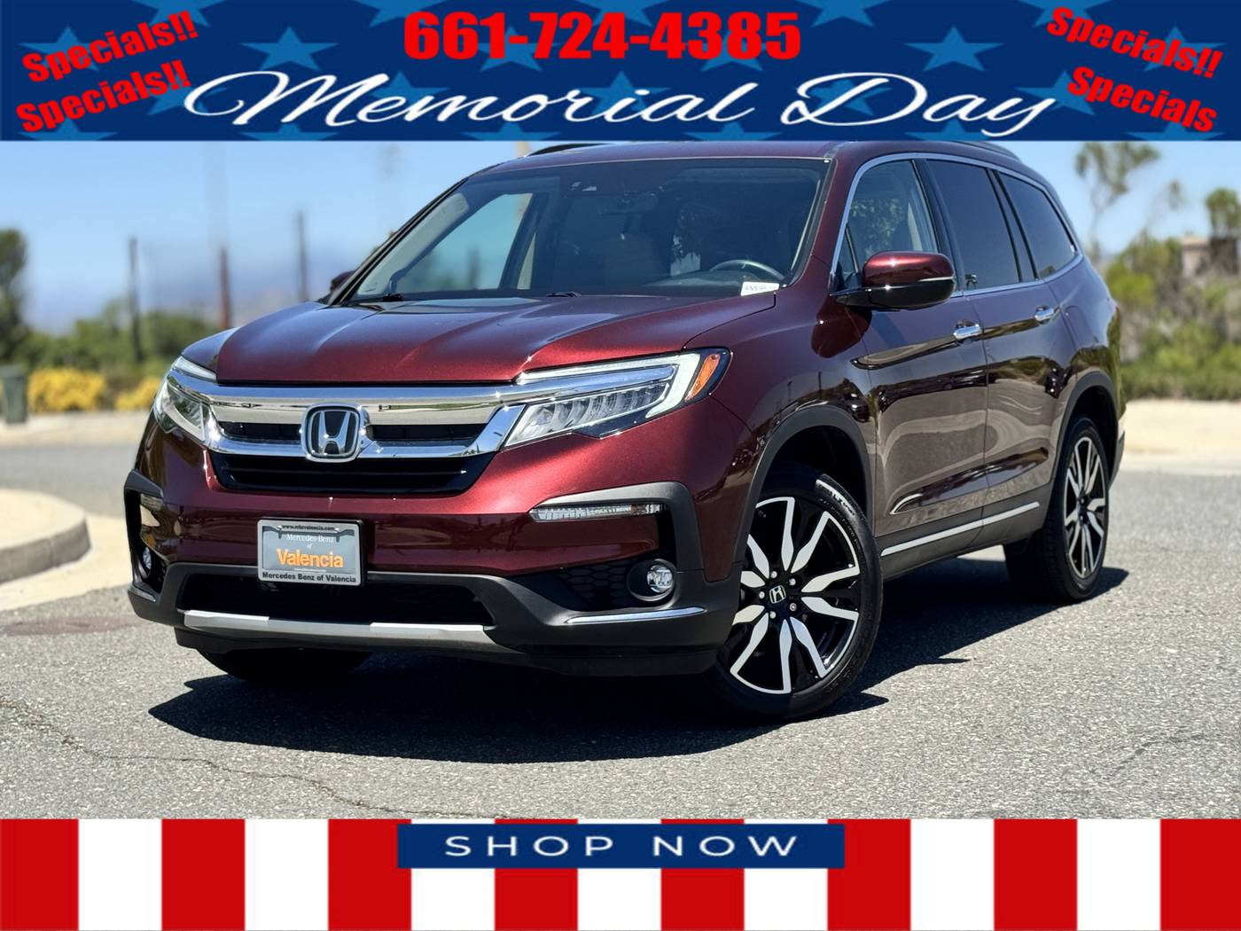 2022 Honda Pilot Elite — SUV — 32,129 mi — Valencia, CA