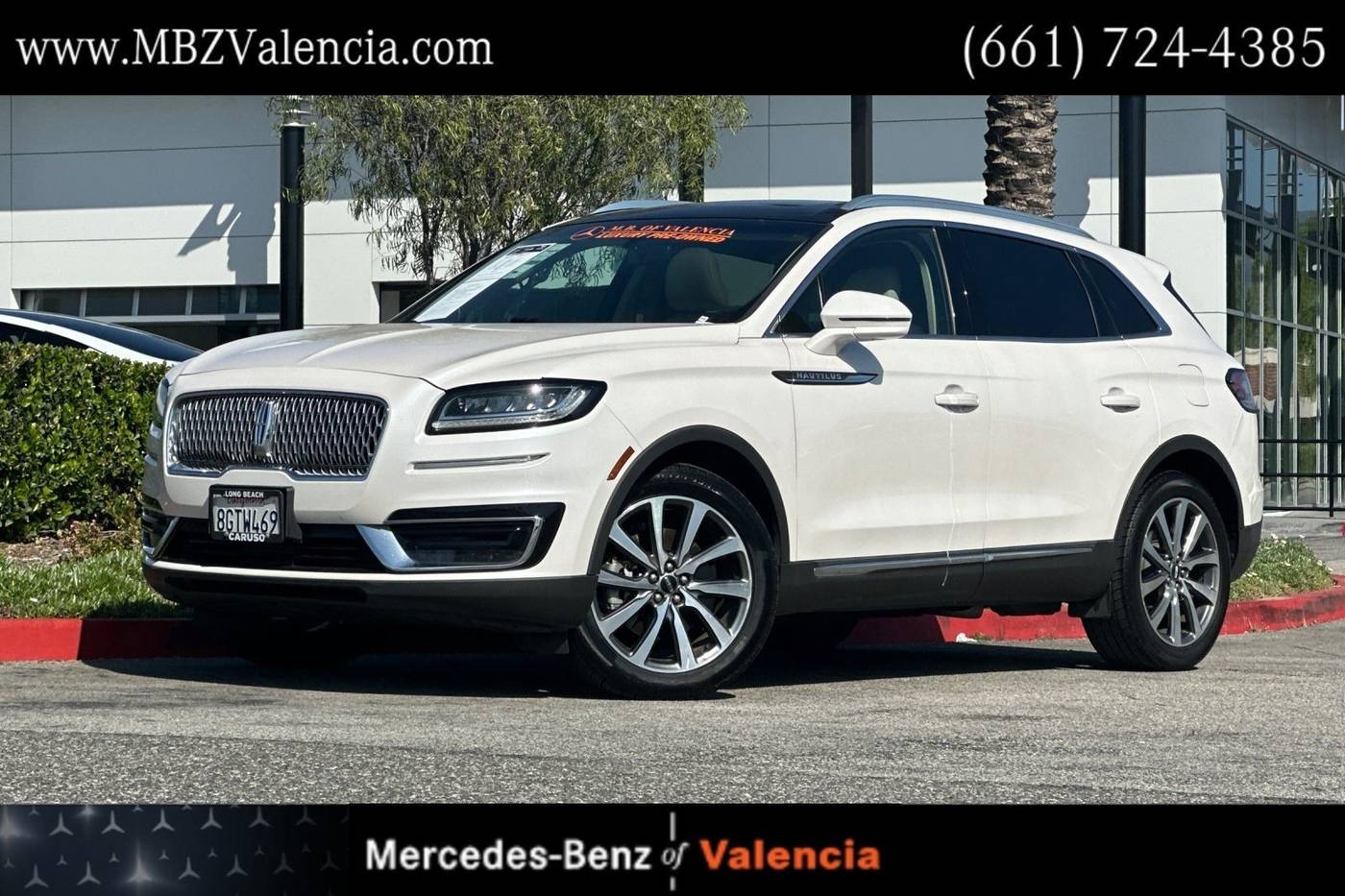 2019 Lincoln Nautilus Select — SUV — 72,626 mi — Valencia, CA
