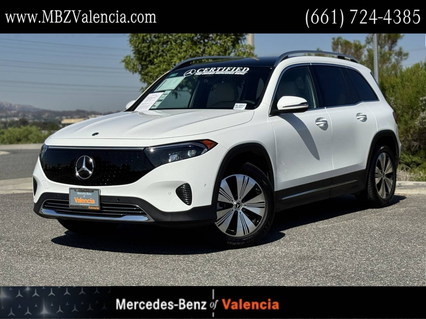 2024 Mercedes-Benz EQB EQB 300 — SUV — 3,264 mi — Valencia, CA