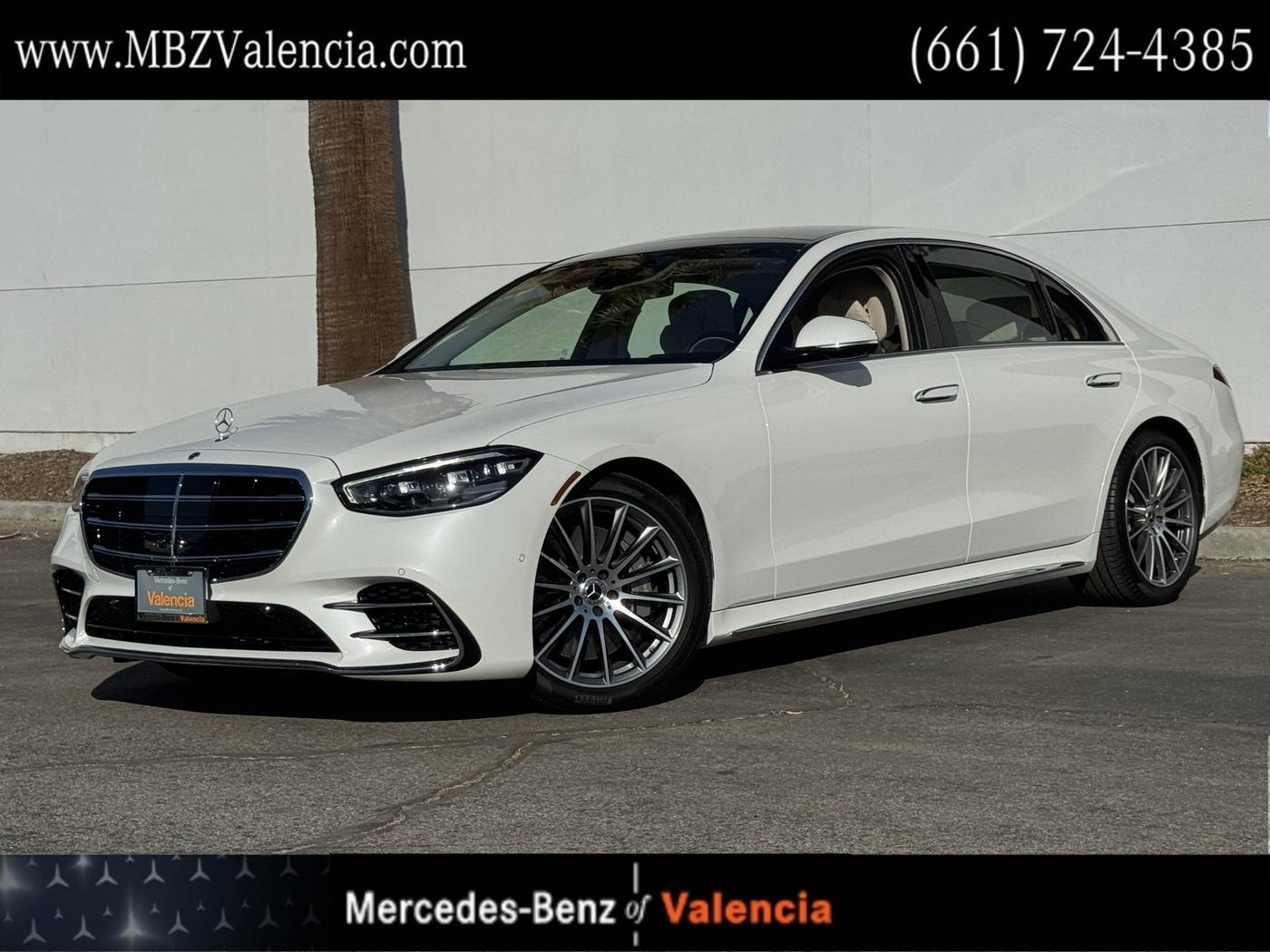 2025 Mercedes-Benz S-Class S 580 — Sedan — 9,017 mi — Valencia, CA