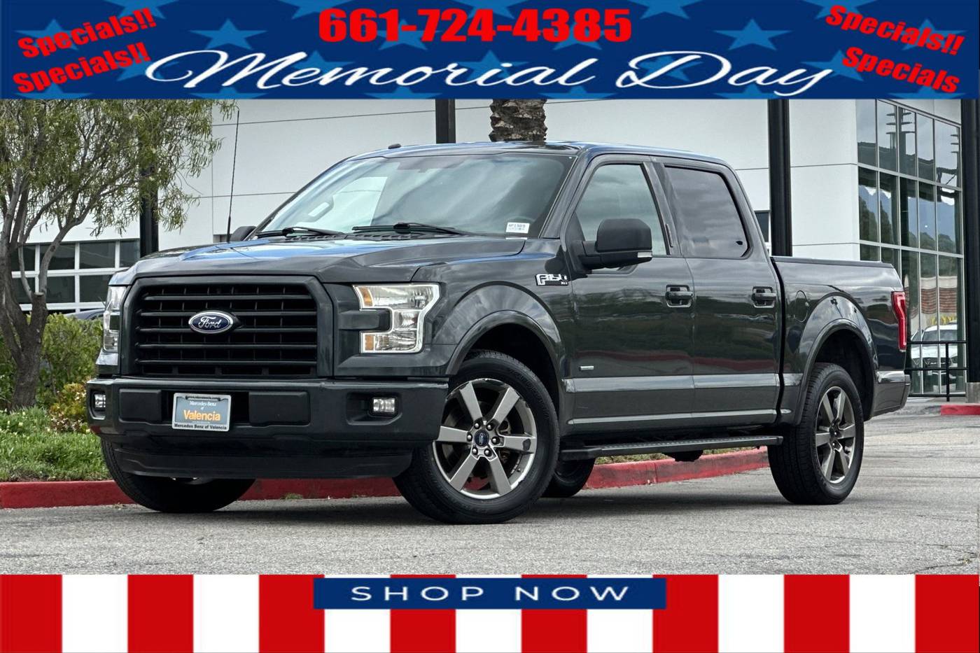 2016 Ford F-150 XLT — Pickup Truck — 141,242 mi — Valencia, CA