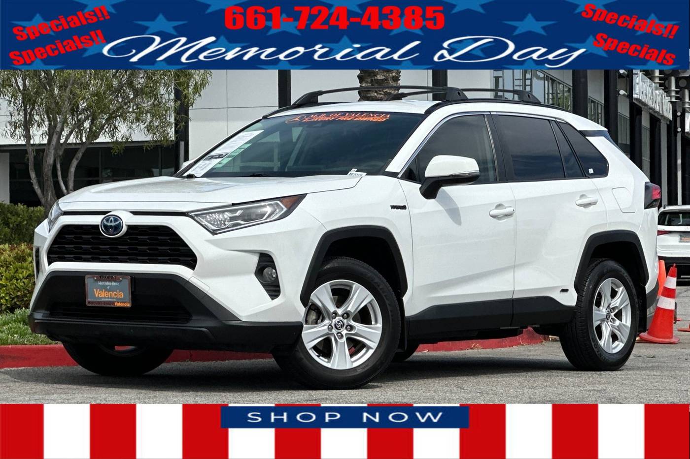 2020 Toyota RAV4 Hybrid XLE — SUV — 86,248 mi — Valencia, CA