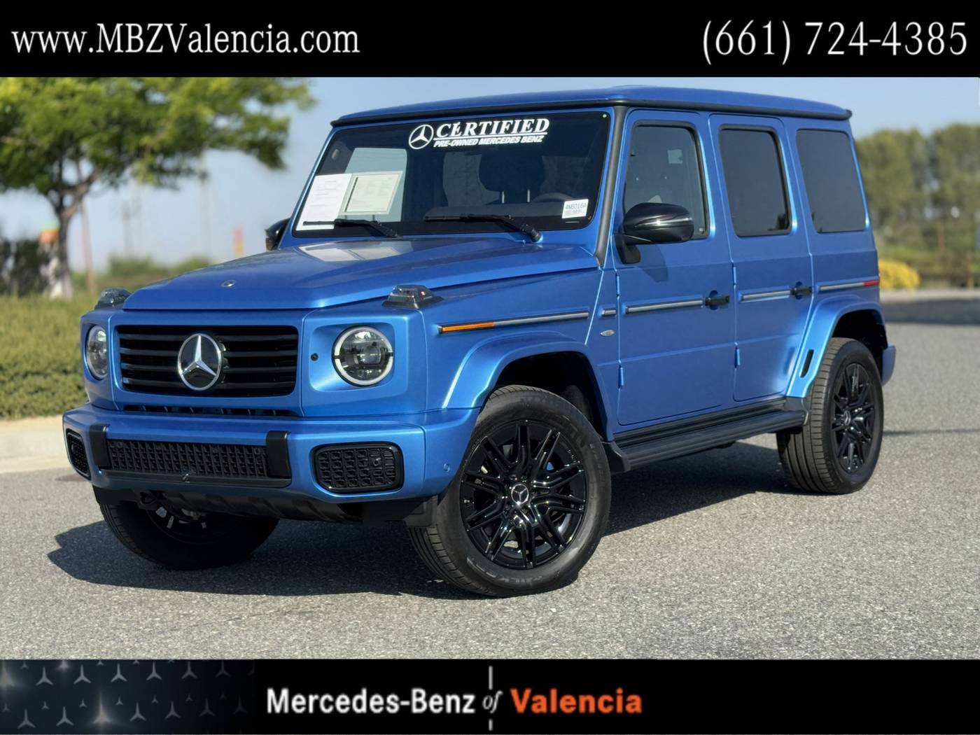 2025 Mercedes-Benz Electric G-Class G 580 — SUV — 710 mi — Valencia, CA