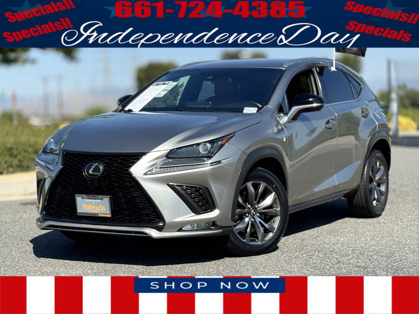 2018 Lexus NX NX 300 — SUV — 85,049 mi — Valencia, CA