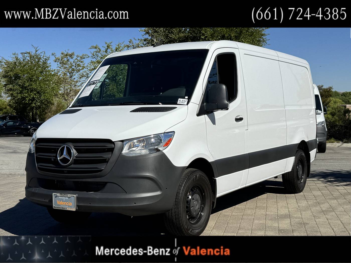 2023 Mercedes-Benz Sprinter Cargo Van 1500 — Cargo Van — 6,240 mi — Valencia, CA