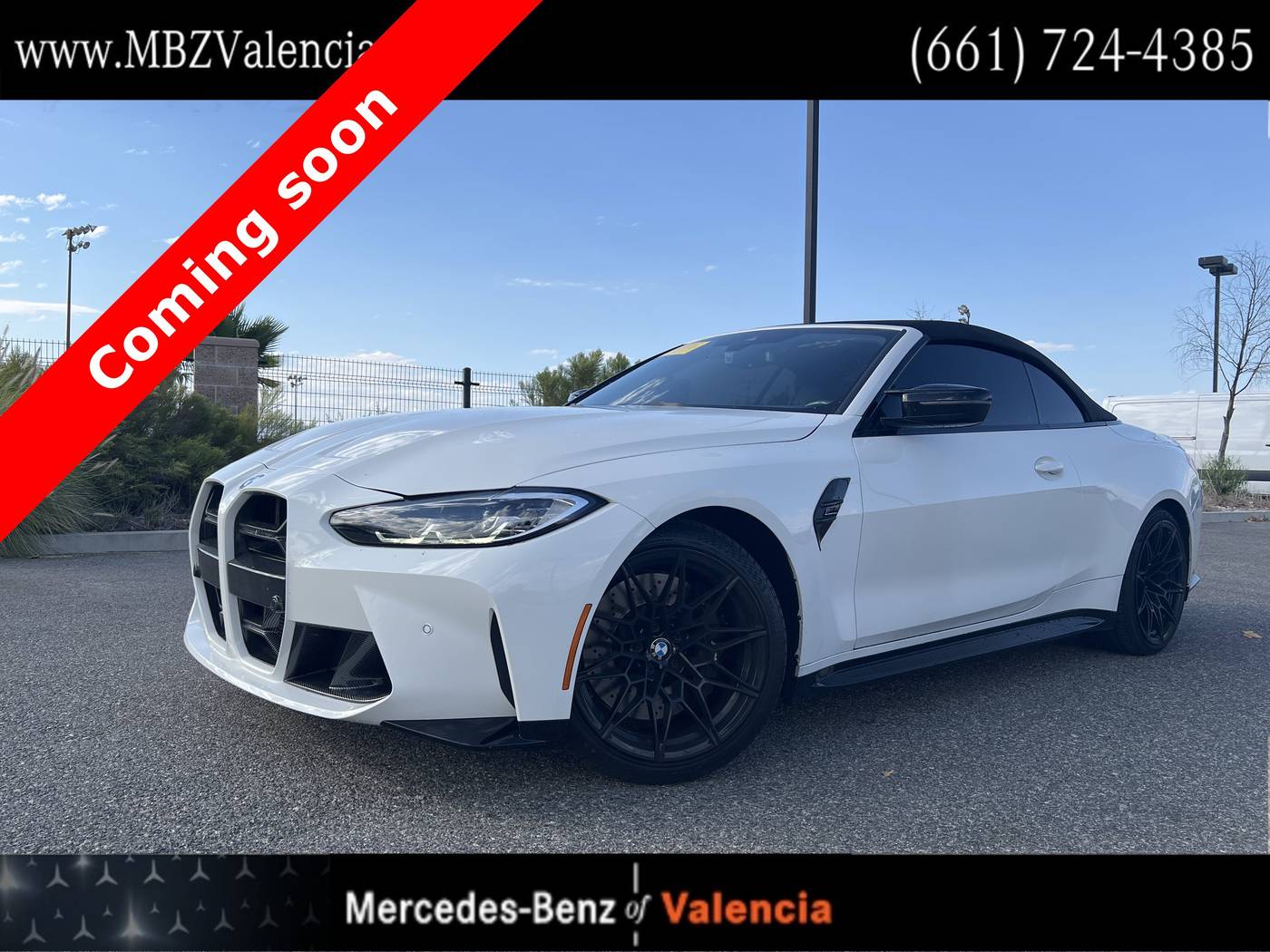 2024 BMW M4 Competition — Convertible — 30,903 mi — Valencia, CA