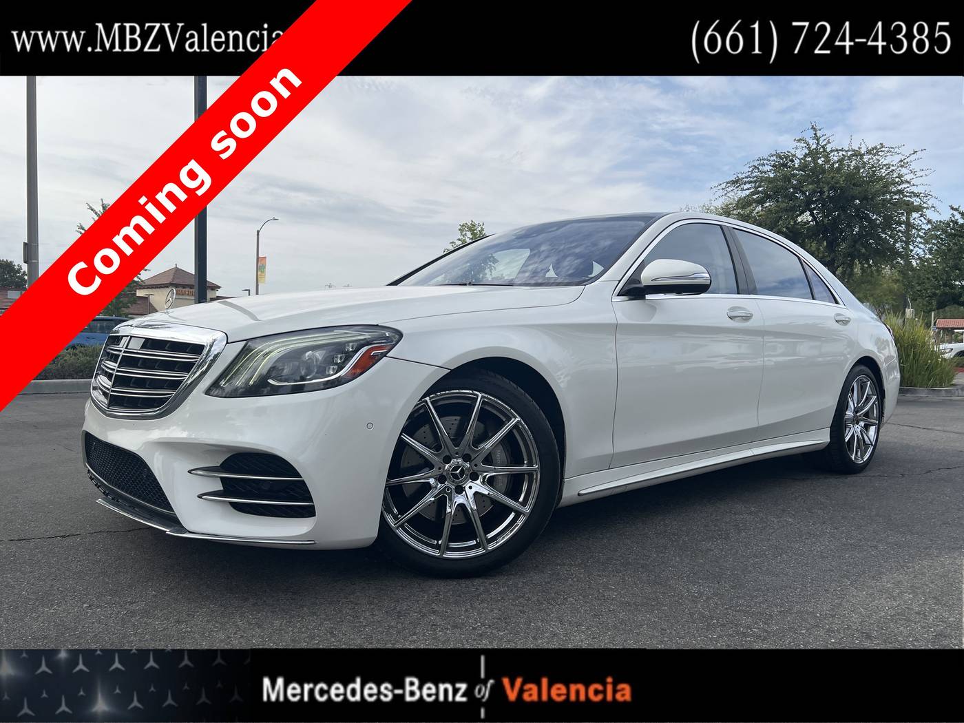 2018 Mercedes-Benz S-Class S 560 — Sedan — 128,539 mi — Valencia, CA