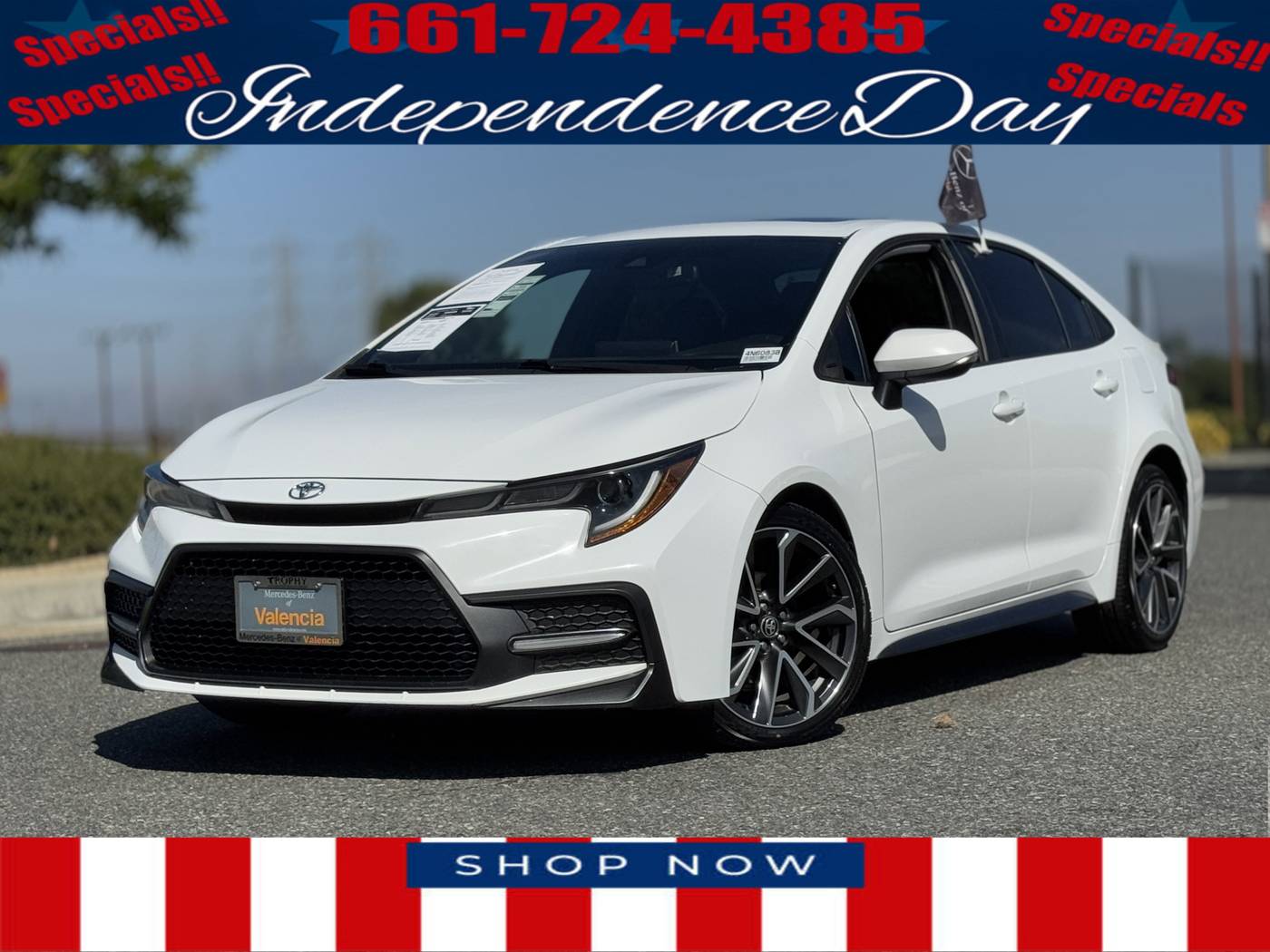 2020 Toyota Corolla XSE — Sedan — 87,682 mi — Valencia, CA