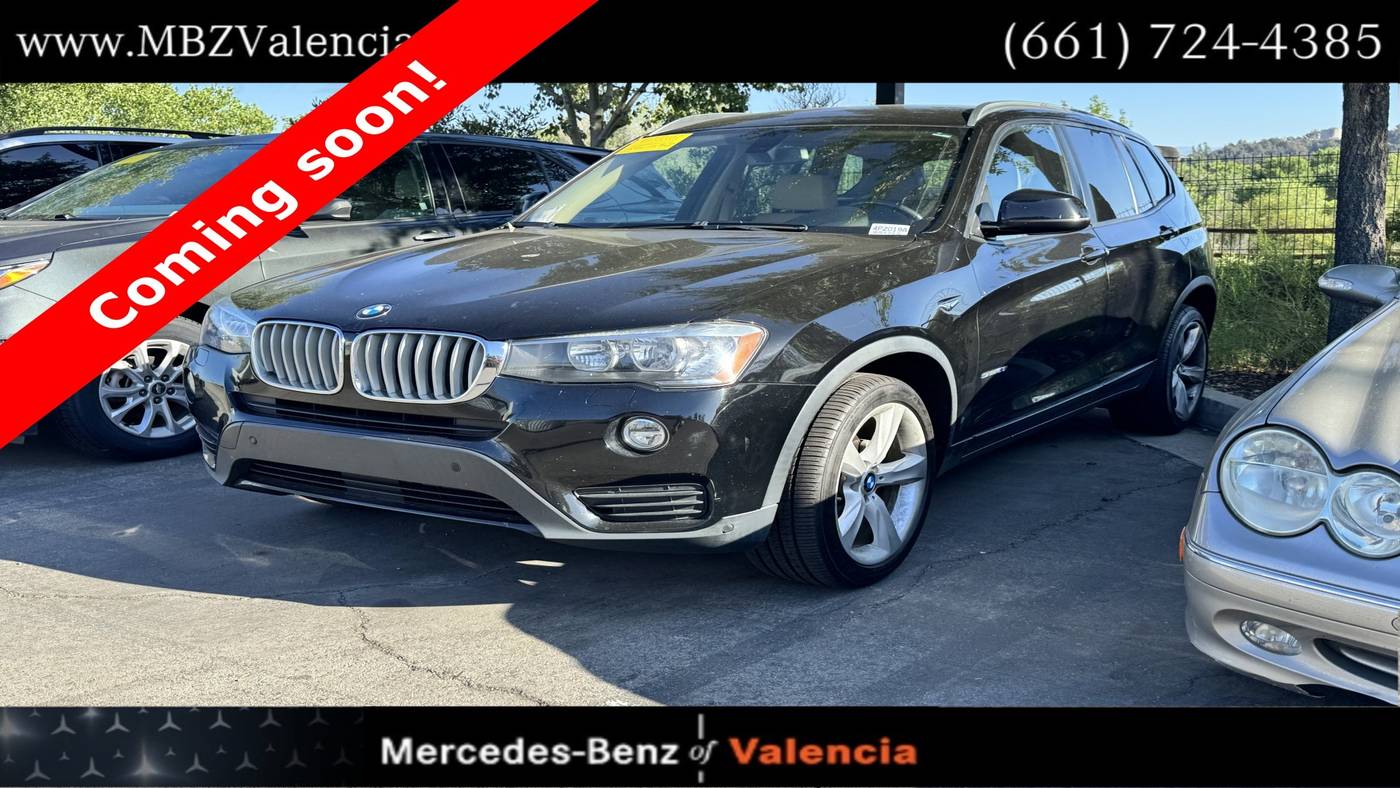 2017 BMW X3 28i — SUV — 91,062 mi — Valencia, CA