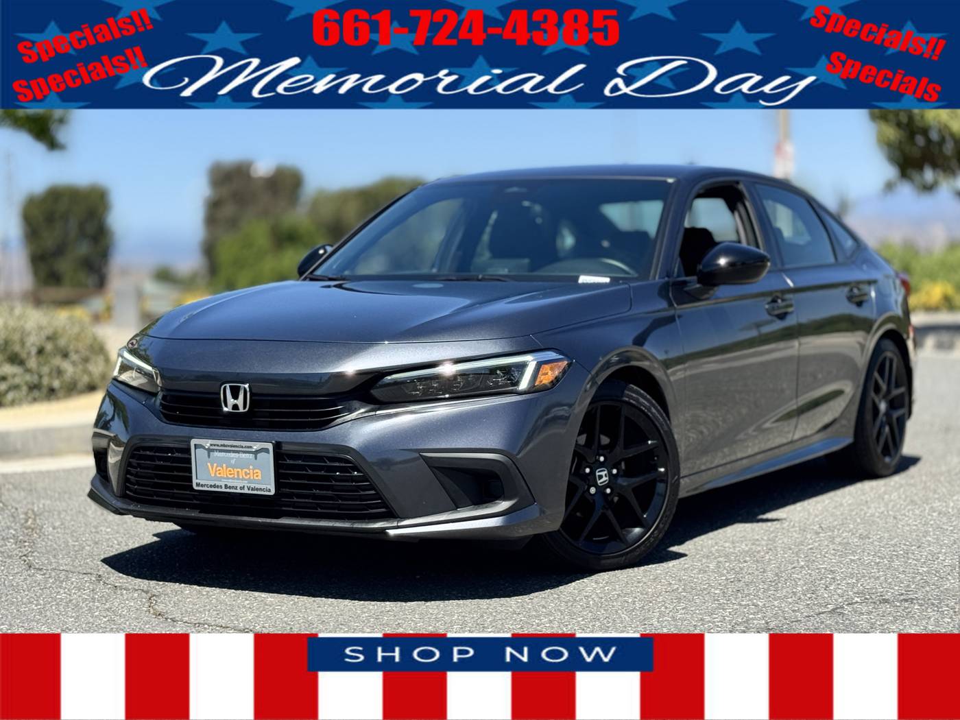 2023 Honda Civic Sport — Sedan — 39,210 mi — Valencia, CA