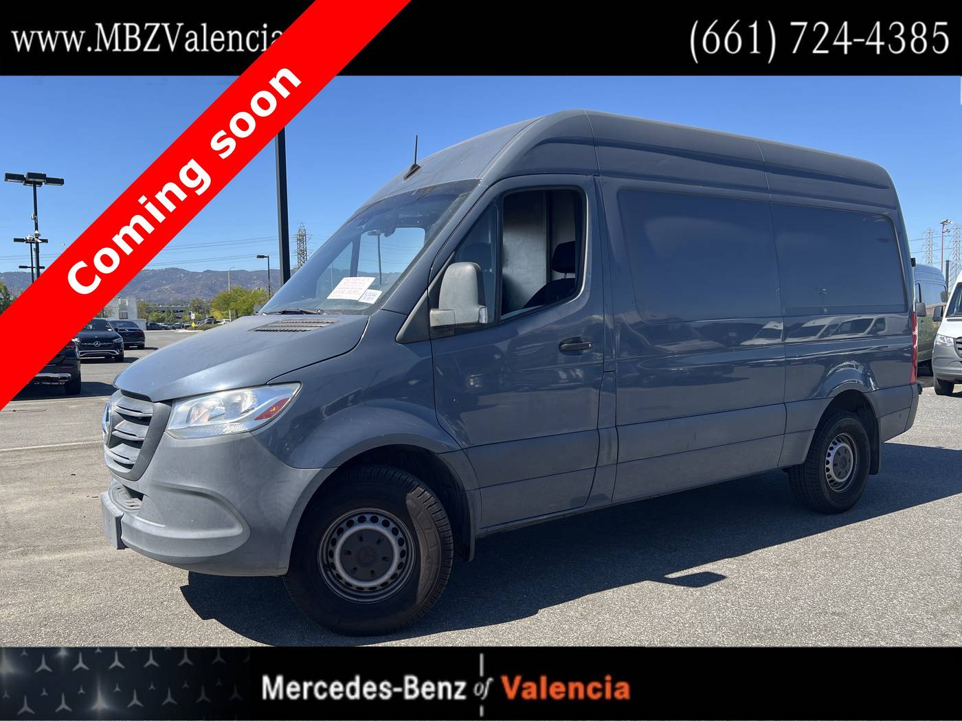 2019 Mercedes-Benz Sprinter Cargo Van 3500 — Cargo Van — 135,431 mi — Valencia, CA