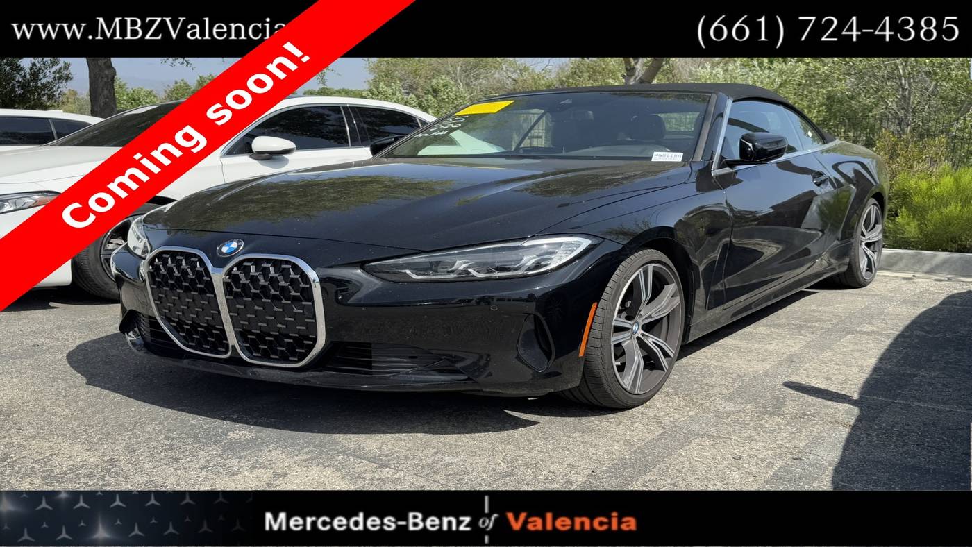 2021 BMW 4 Series 430i — Convertible — 53,067 mi — Valencia, CA