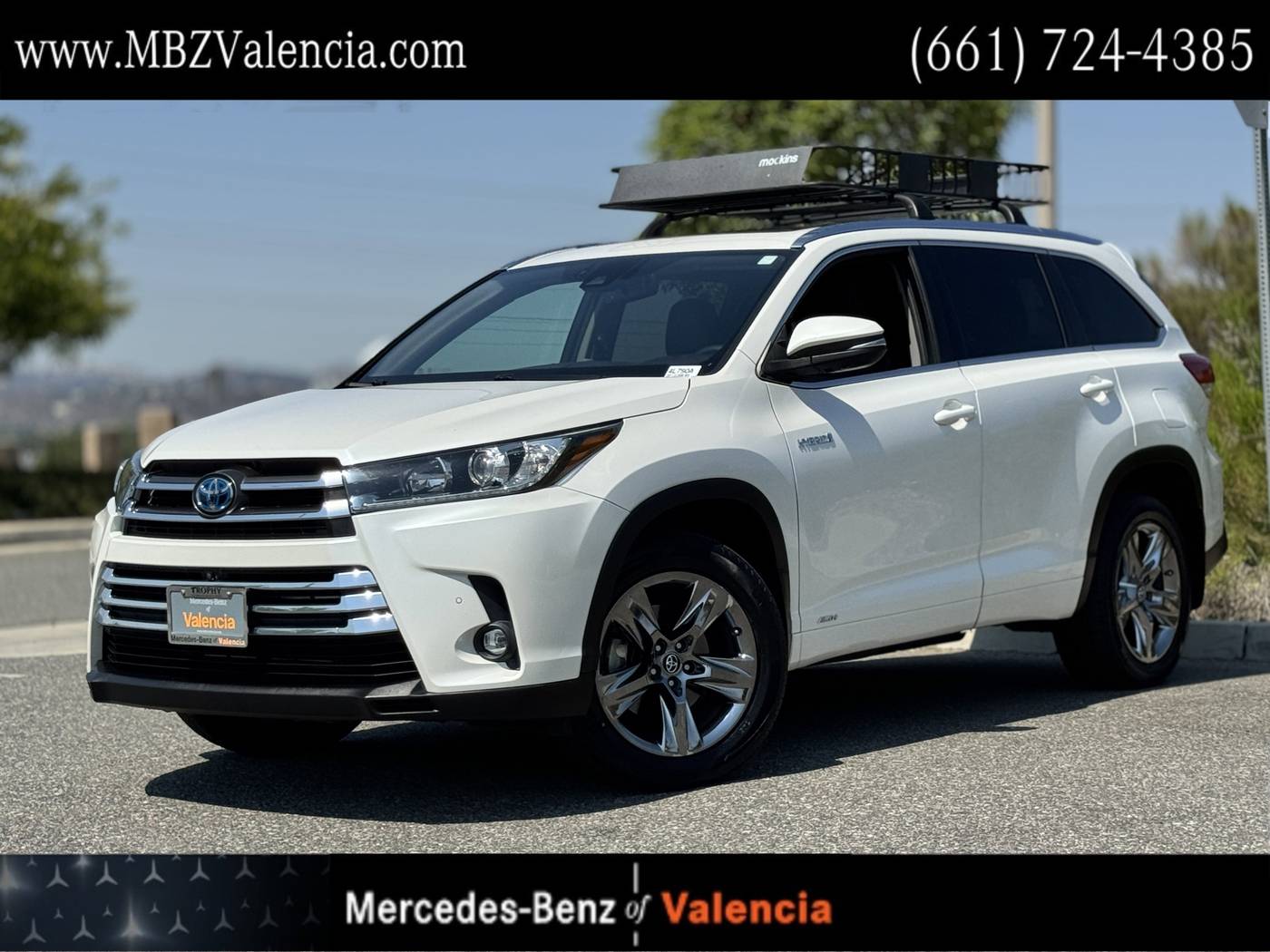 2019 Toyota Highlander Hybrid Limited Platinum — SUV — 54,829 mi — Valencia, CA