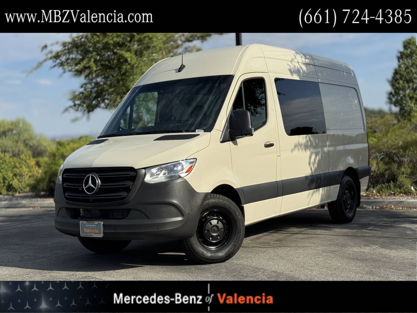 2023 Mercedes-Benz Sprinter Crew Van 2500 — Cargo Van — 6,026 mi — Valencia, CA
