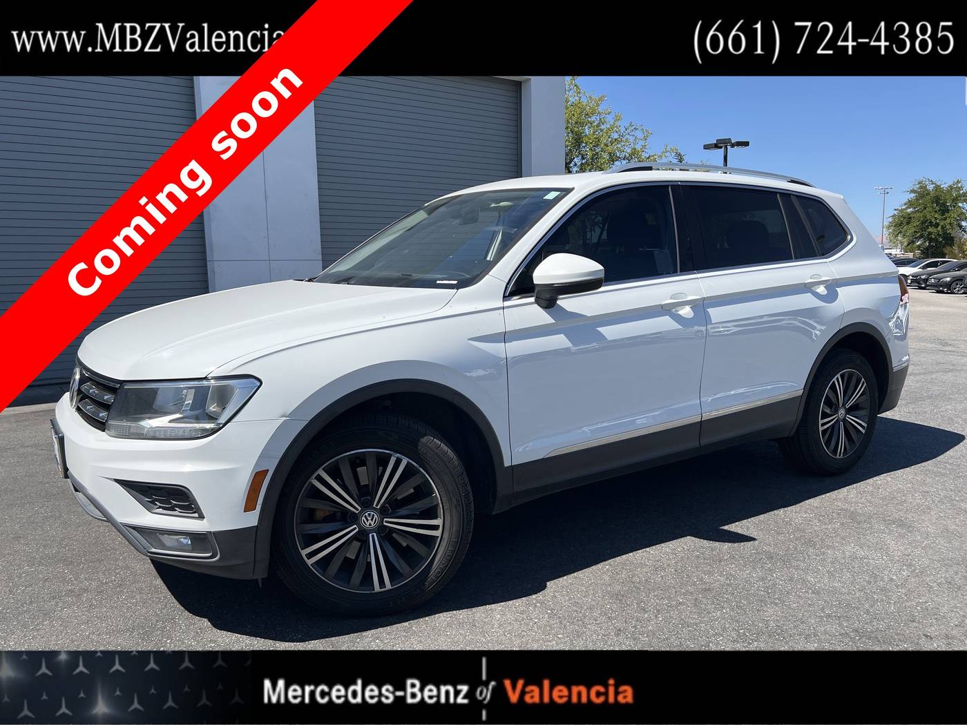 2018 Volkswagen Tiguan SEL — SUV — 121,522 mi — Valencia, CA