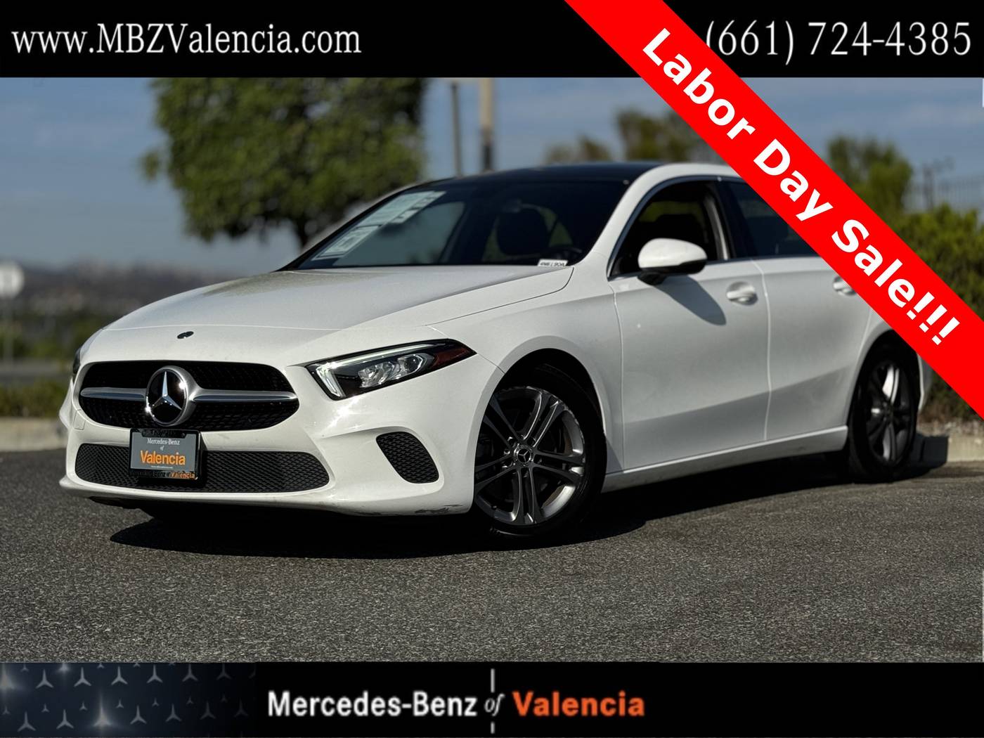 2020 Mercedes-Benz A-Class A 220 — Sedan — 53,187 mi — Valencia, CA
