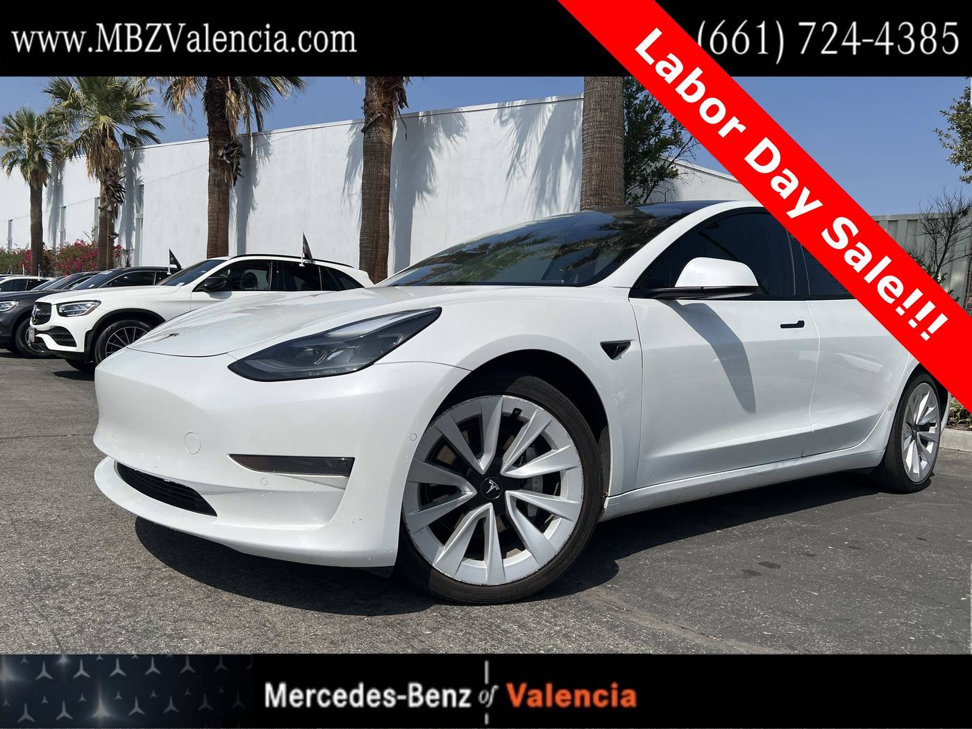 2021 Tesla Model 3 Standard Range Plus — Sedan — 114,611 mi — Valencia, CA