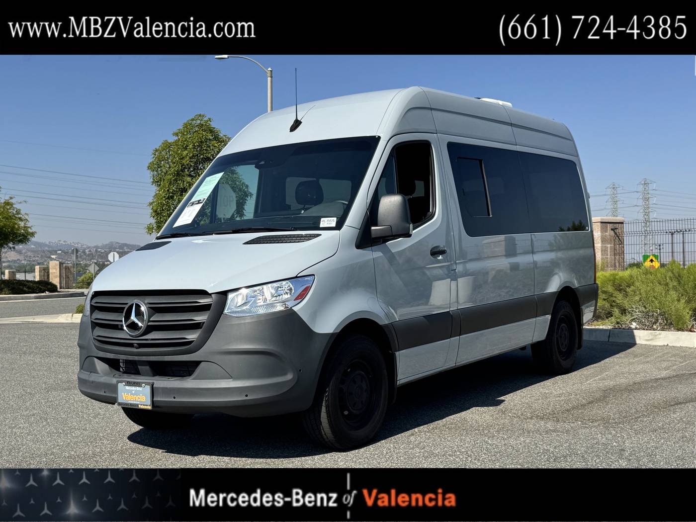 2023 Mercedes-Benz Sprinter Cargo Van 2500 — Cargo Van — 9,529 mi — Valencia, CA