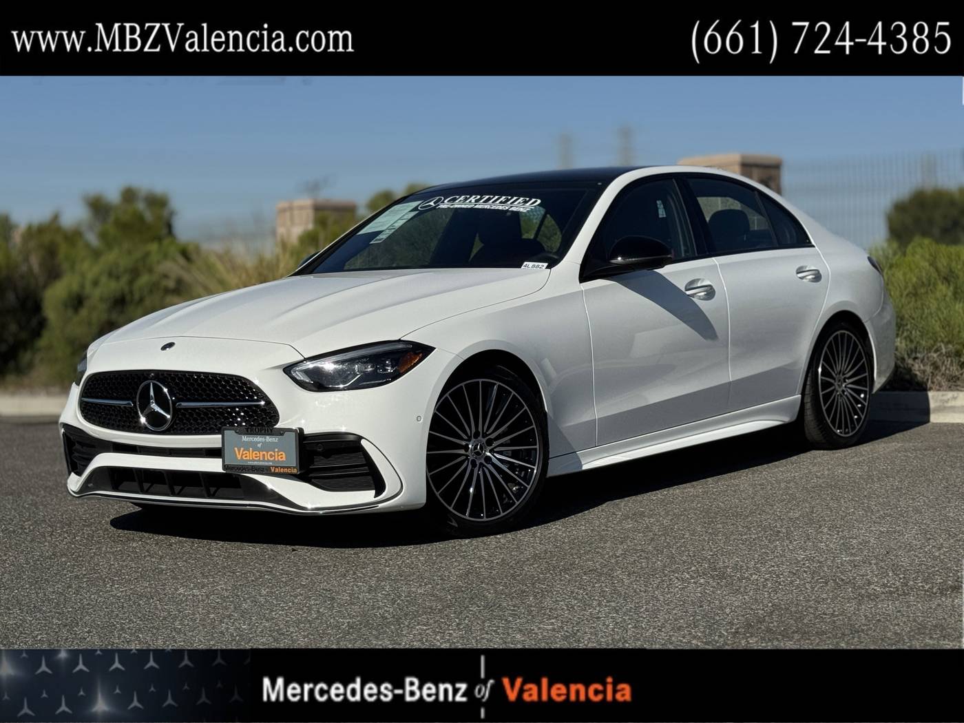 2025 Mercedes-Benz C-Class C 300 — Sedan — 7,914 mi — Valencia, CA