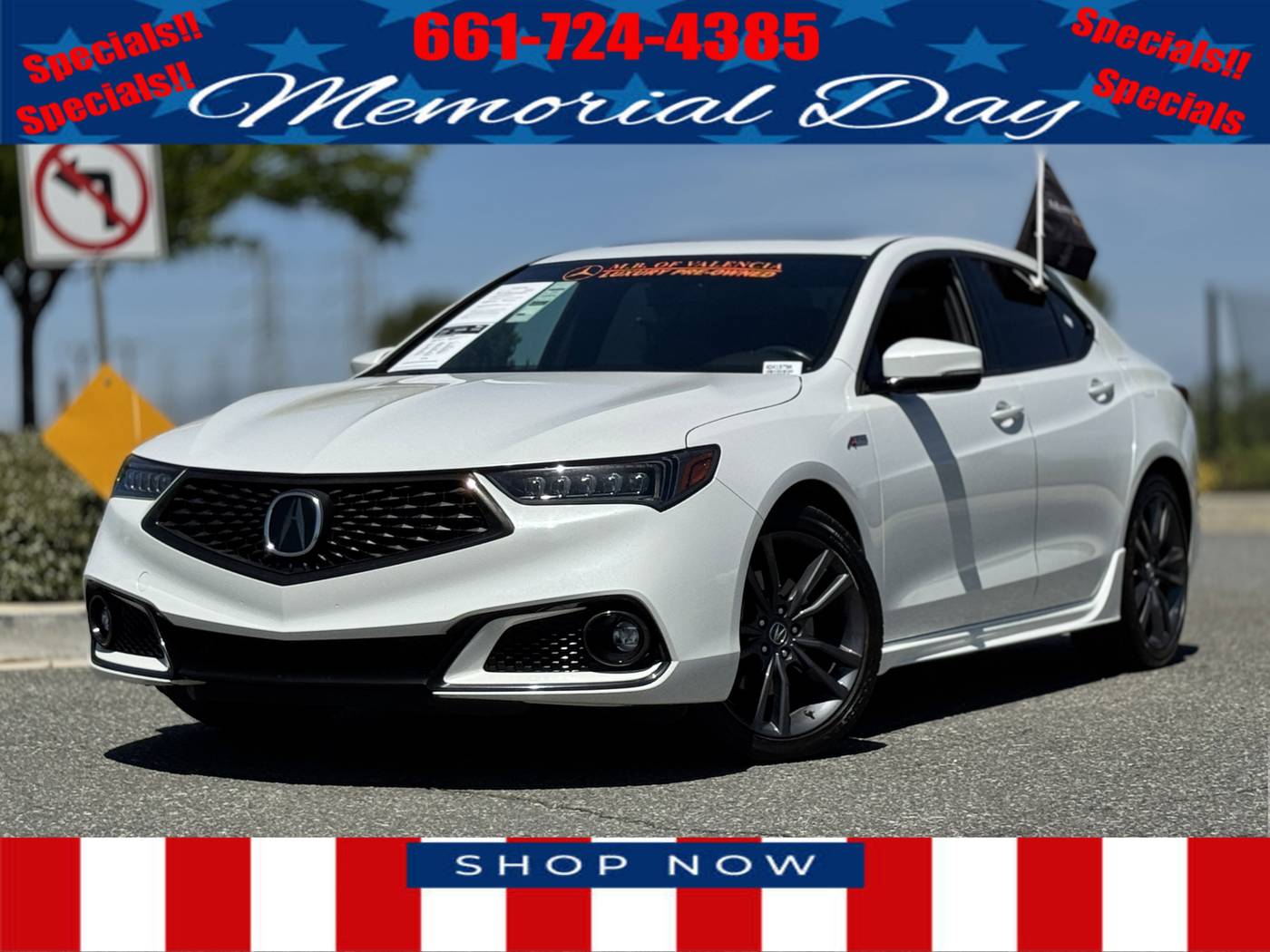 2019 Acura TLX A-Spec with Technology Package — Sedan — 70,205 mi — Valencia, CA