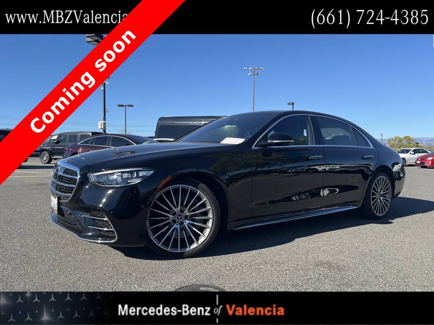 2023 Mercedes-Benz S-Class S 500 — Sedan — 21,328 mi — Valencia, CA