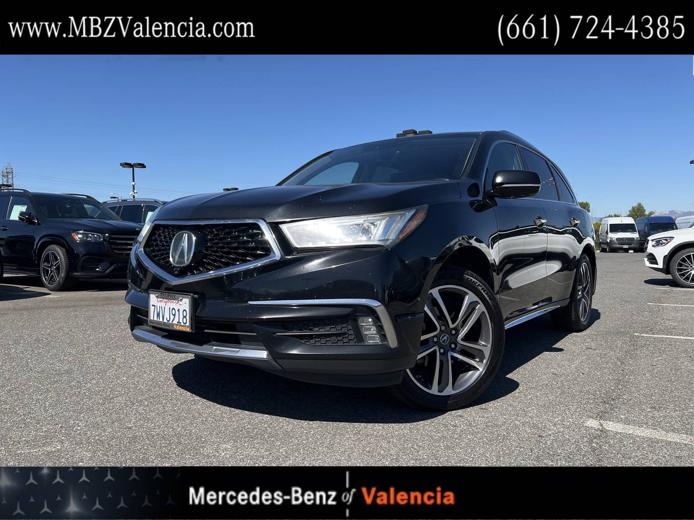 2017 Acura MDX Advance Package — SUV — 210,550 mi — Valencia, CA