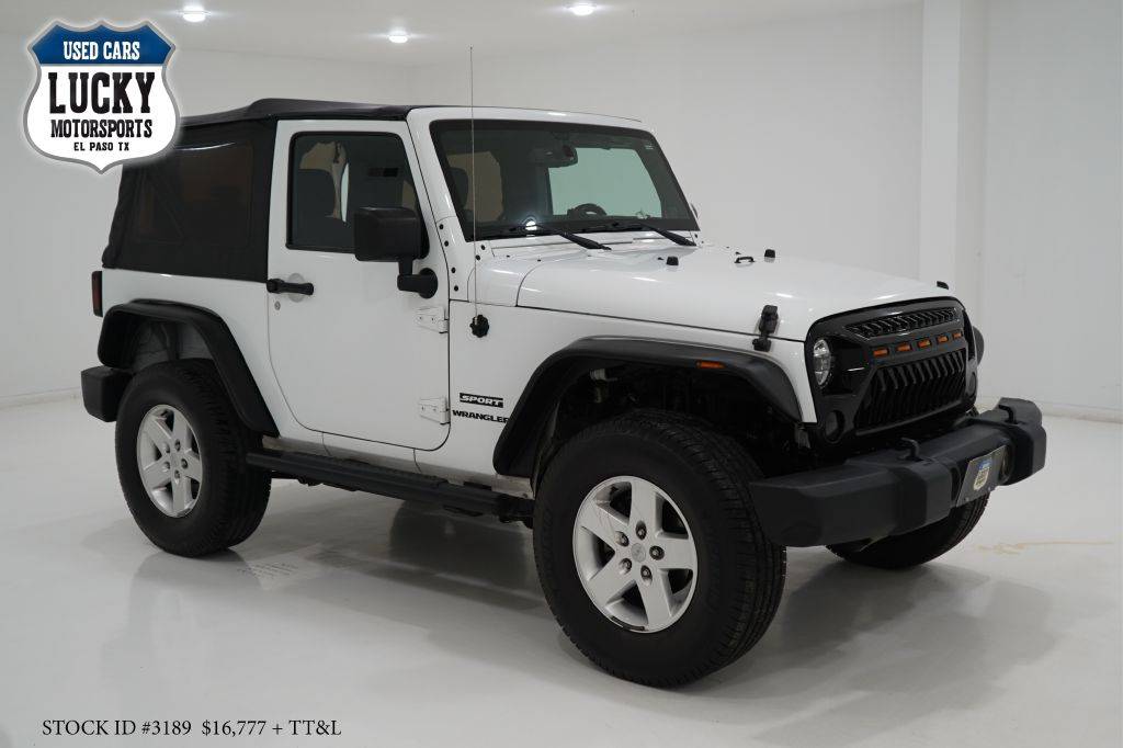 2013 Jeep Wrangler Sport — SUV — 101,669 mi — El Paso, TX