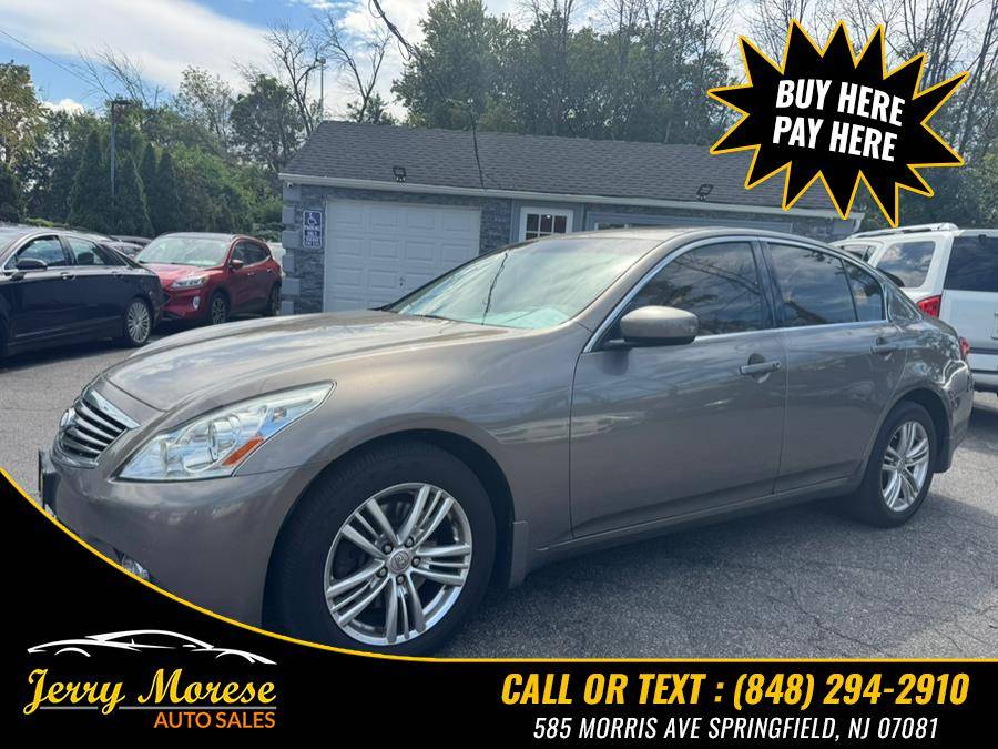 2012 INFINITI G G37x — Sedan — 149,428 mi — Springfield, NJ