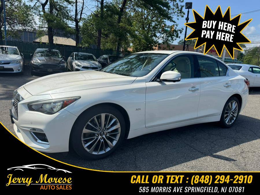 2018 INFINITI Q50 3.0t LUXE — Sedan — 125,665 mi — Springfield, NJ