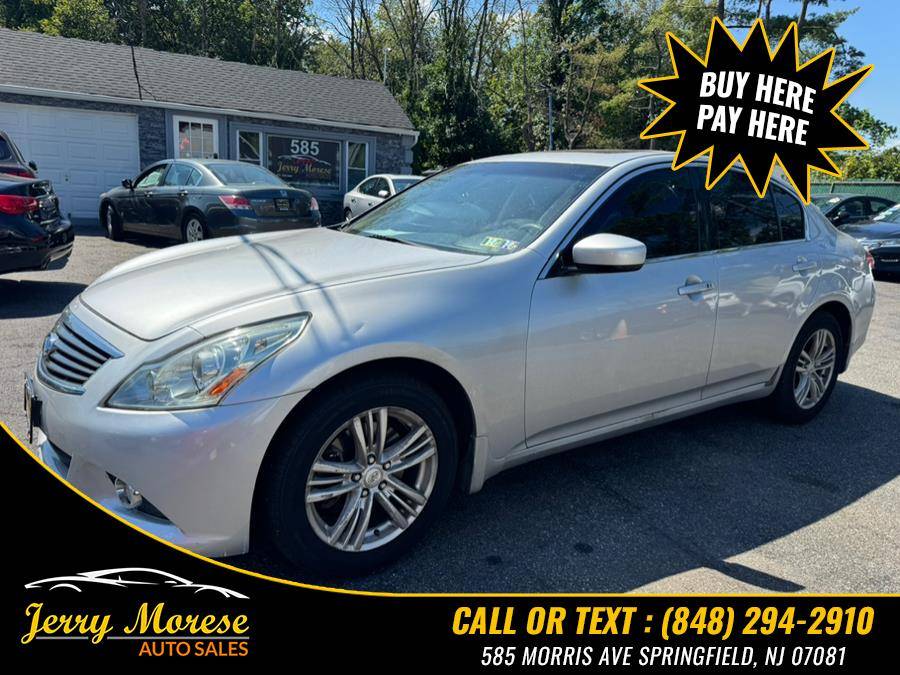 2011 INFINITI G G25x — Sedan — 129,633 mi — Springfield, NJ