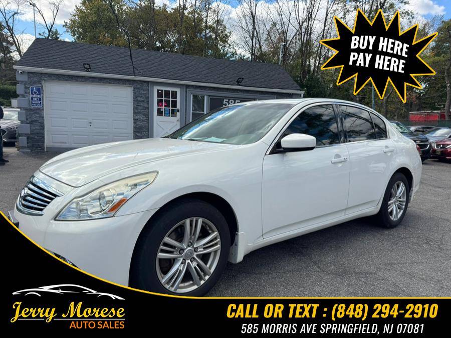2013 INFINITI G G37x — Sedan — 104,483 mi — Springfield, NJ