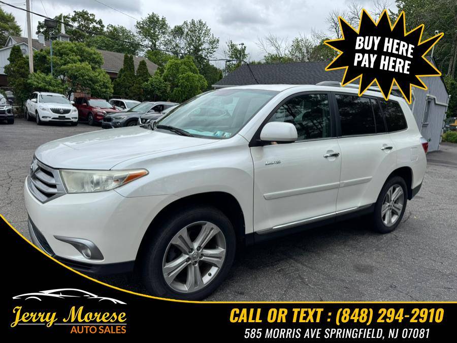 2012 Toyota Highlander Limited — SUV — 100,787 mi — Springfield, NJ