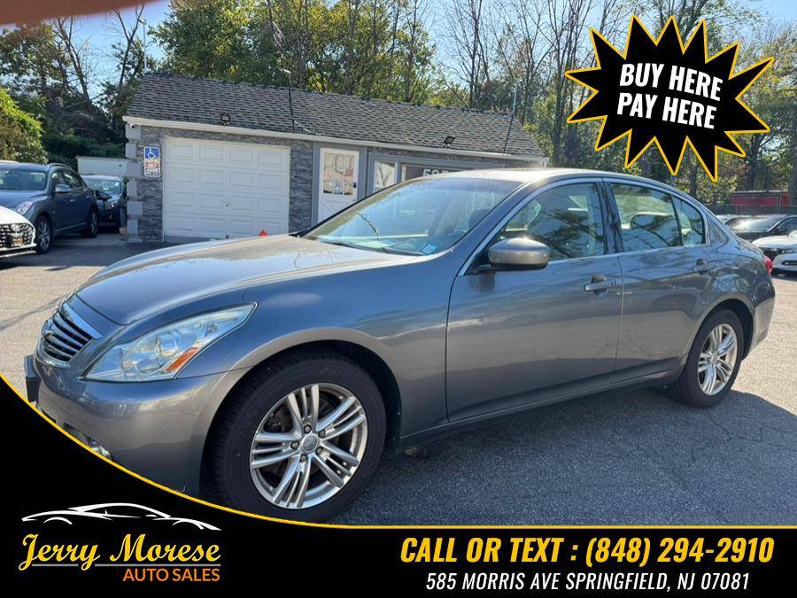 2011 INFINITI G G37x — Sedan — 145,365 mi — Springfield, NJ