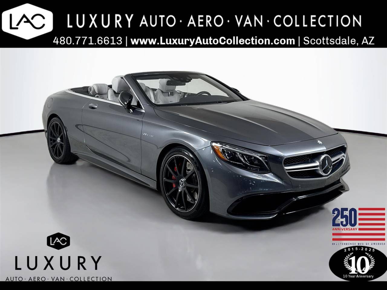 2017 Mercedes-Benz S-Class S 63 AMG — Convertible — 13,810 mi — Scottsdale, AZ