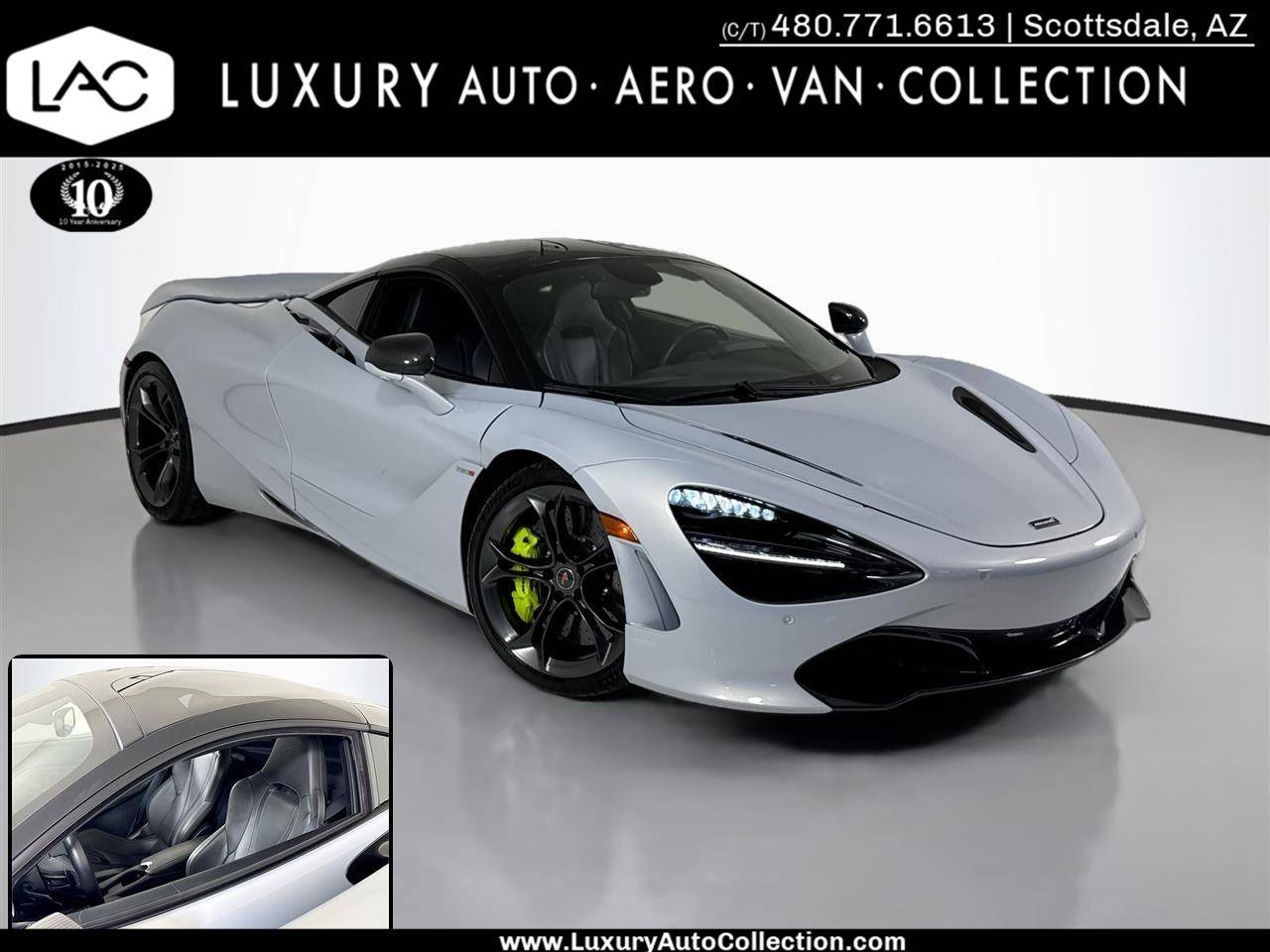 2018 McLaren 720S Performance — Coupe — 9,102 mi — Scottsdale, AZ