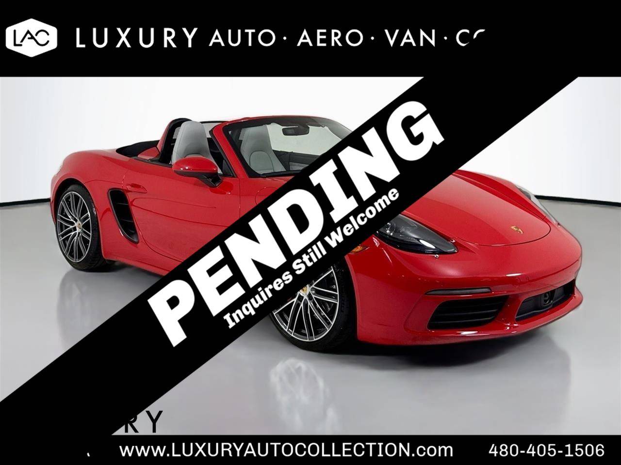 2024 Porsche 718 Boxster S — Convertible — 1,600 mi — Scottsdale, AZ