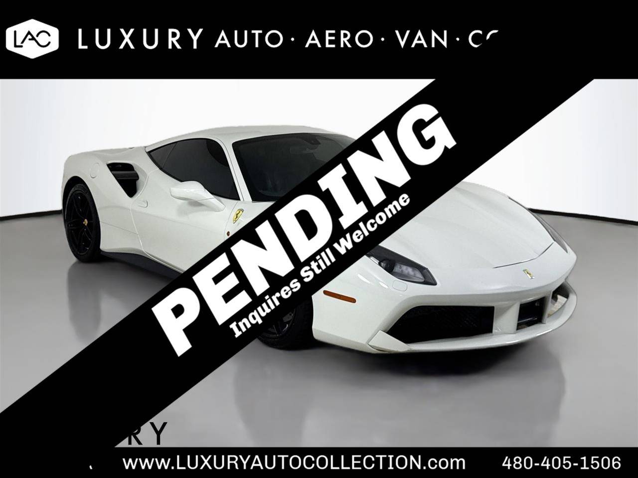 2018 Ferrari 488 GTB — Coupe — 30,882 mi — Scottsdale, AZ