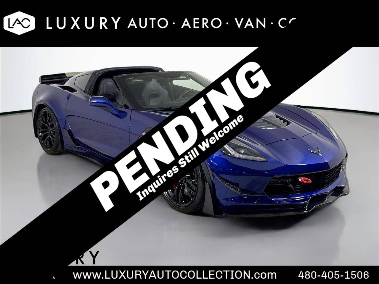 2019 Chevrolet Corvette Z06 2LZ — Coupe — 23,500 mi — Scottsdale, AZ