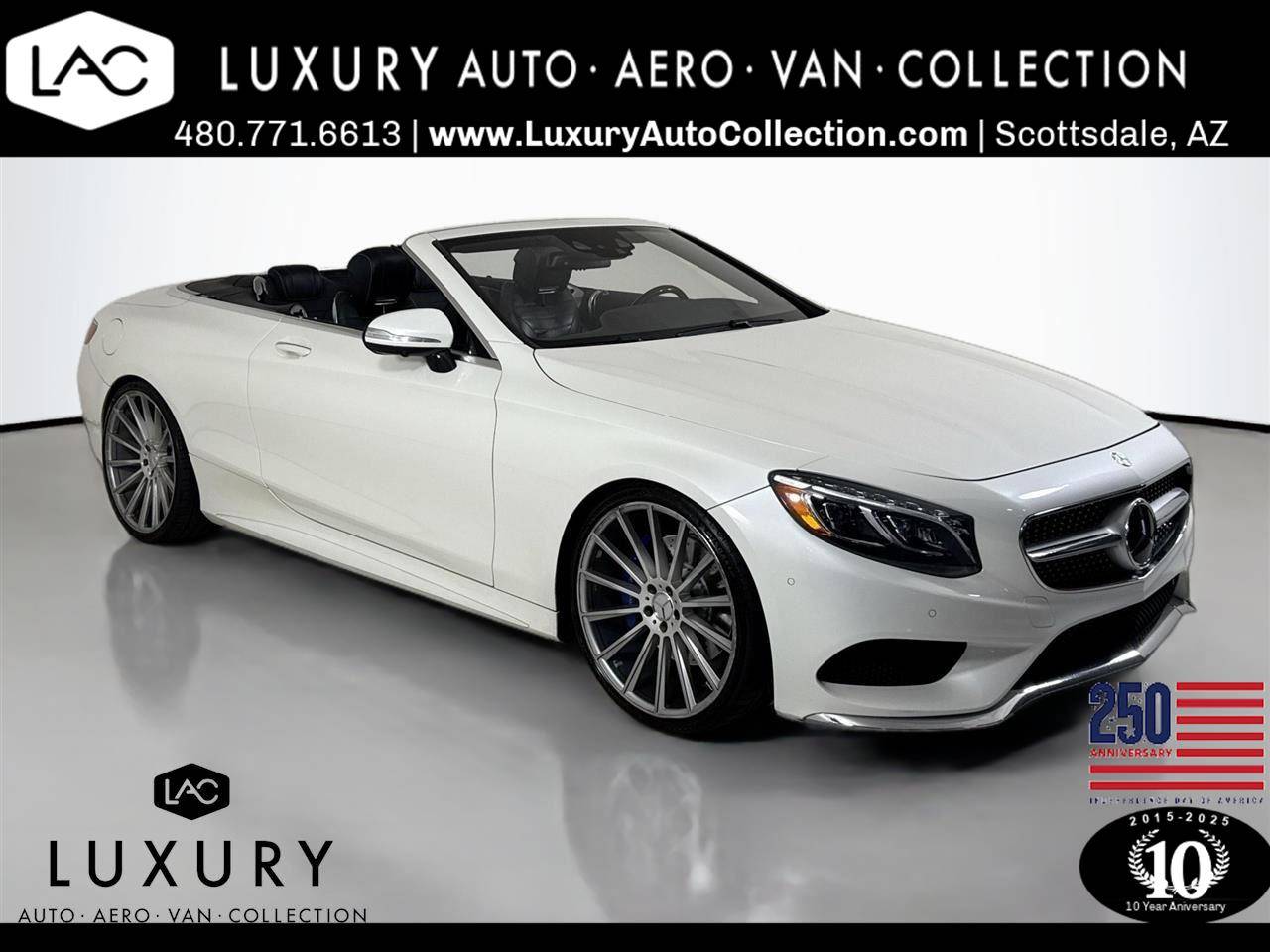 2017 Mercedes-Benz S-Class S 550 — Convertible — 58,042 mi — Scottsdale, AZ