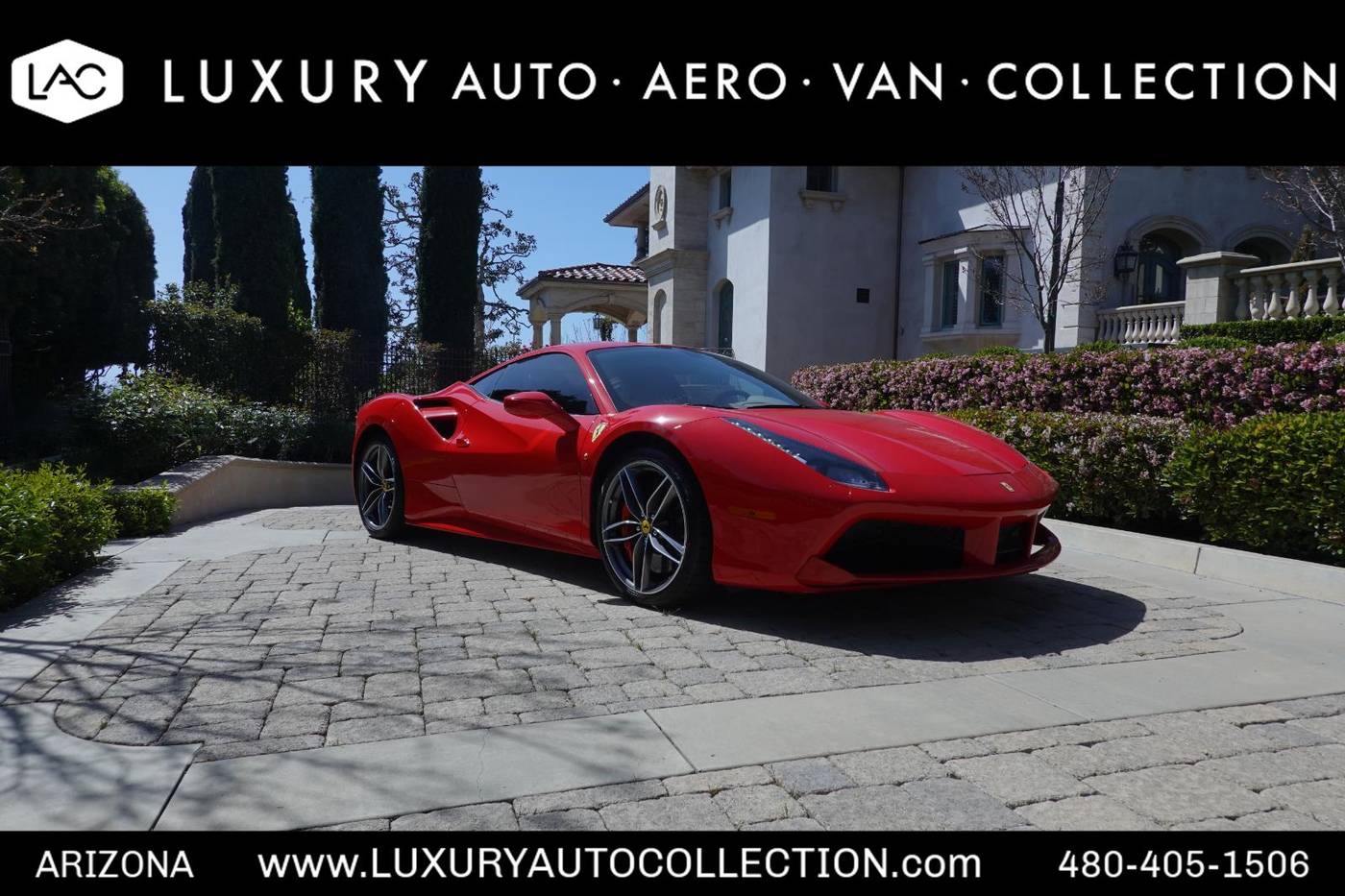 2017 Ferrari 488 GTB — Coupe — 7,210 mi — Scottsdale, AZ