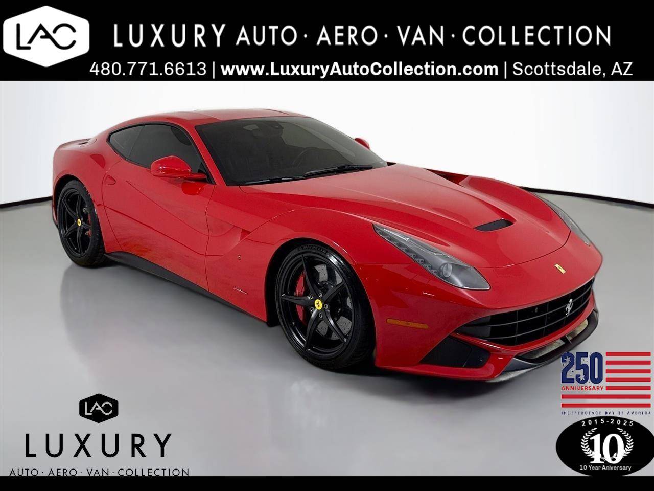 2014 Ferrari F12berlinetta Standard — Coupe — 22,975 mi — Scottsdale, AZ