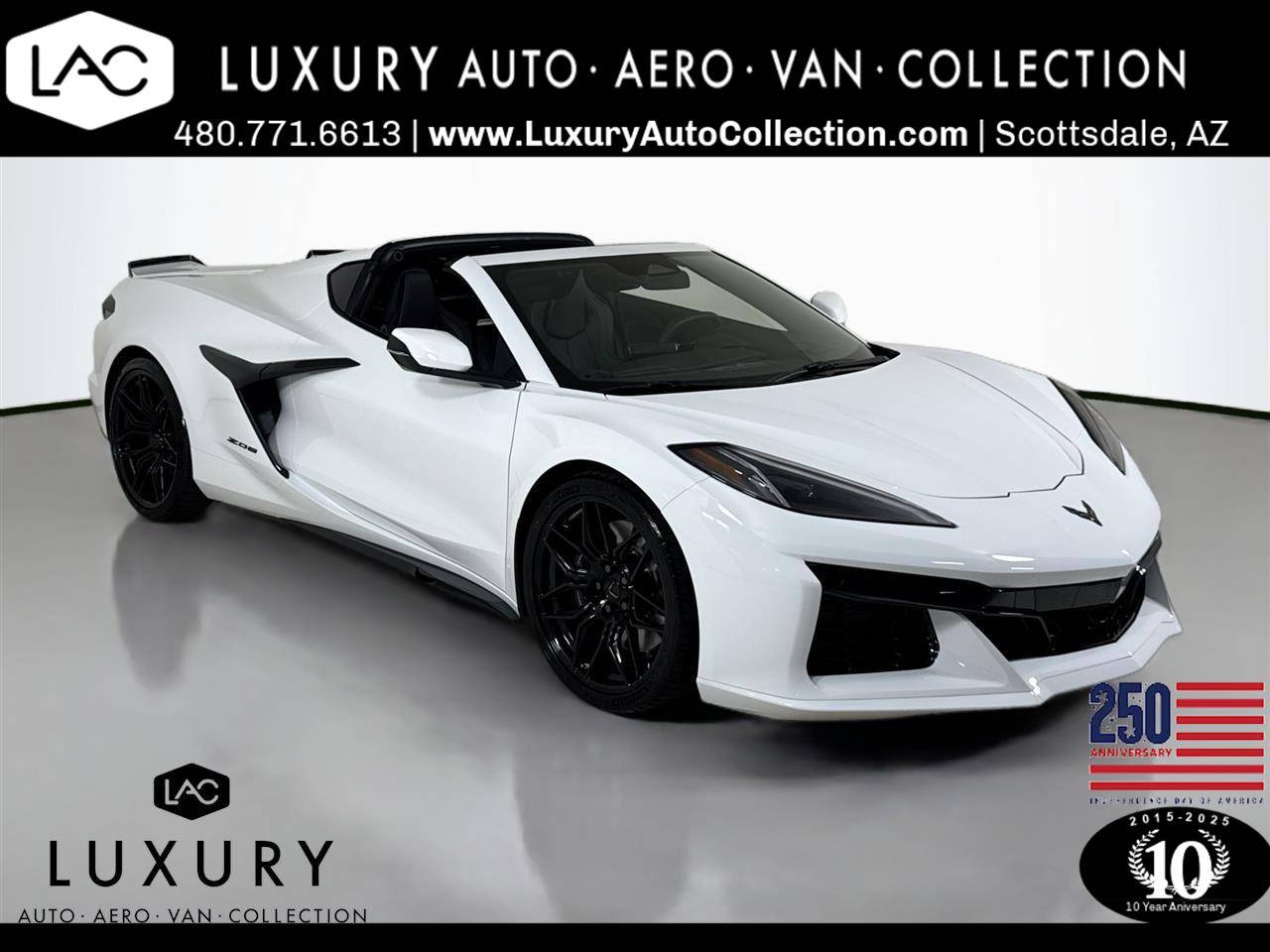 2025 Chevrolet Corvette Z06 1LZ — Coupe — 150 mi — Scottsdale, AZ