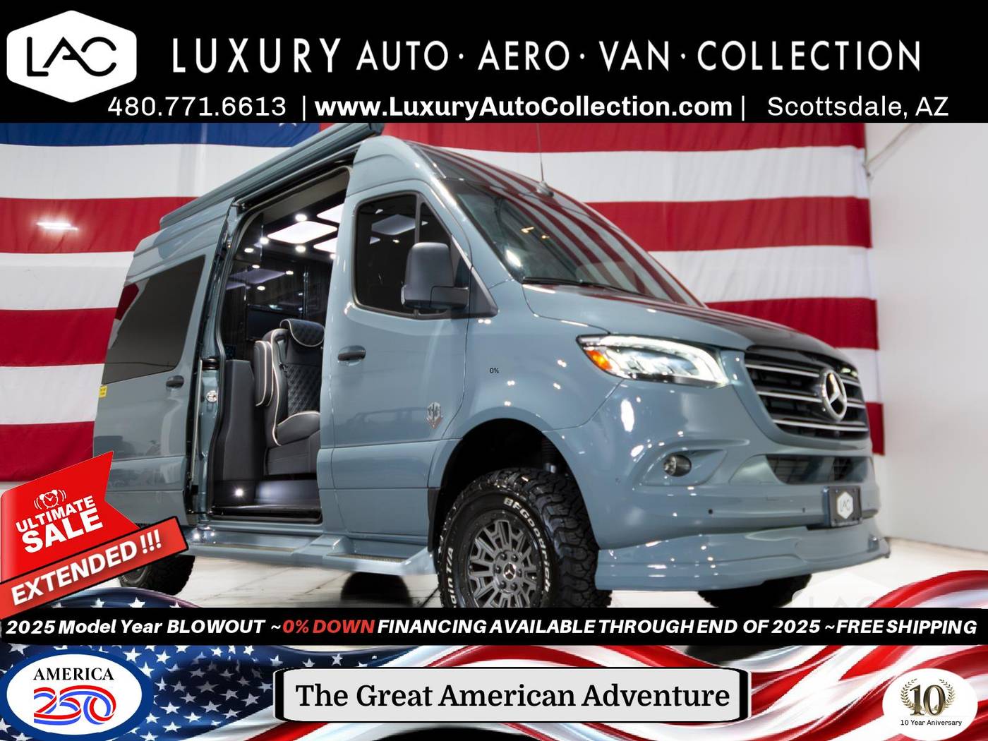 2024 Mercedes-Benz Sprinter Cargo Van 2500 — Cargo Van — 1,100 mi — Scottsdale, AZ