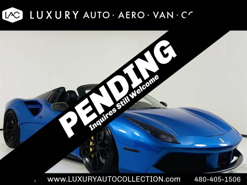 2017 Ferrari 488 Spider — Convertible — 22,759 mi — Scottsdale, AZ