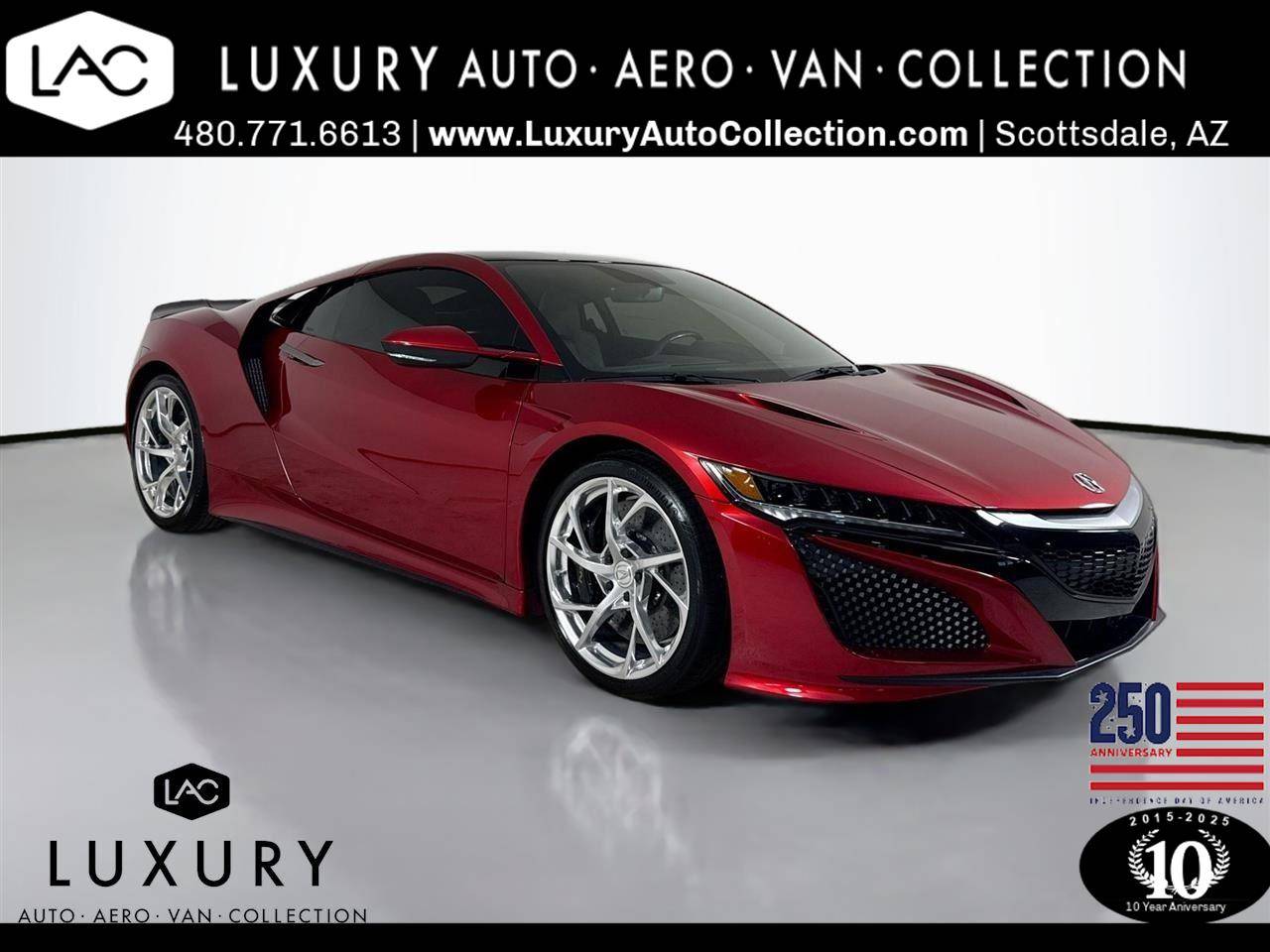 2017 Acura NSX Base — Coupe — 2,319 mi — Scottsdale, AZ