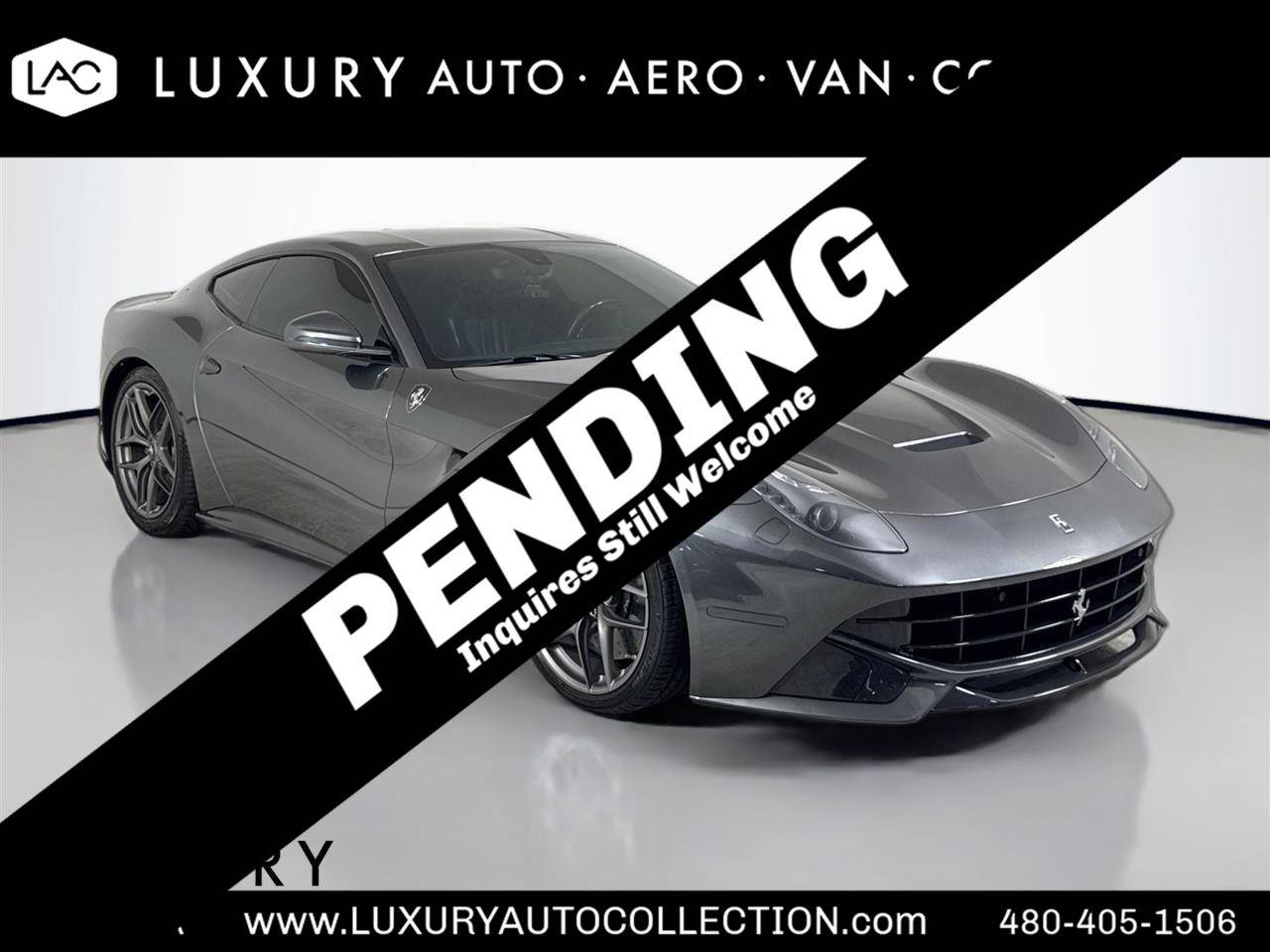 2016 Ferrari F12berlinetta Standard — Coupe — 12,000 mi — Scottsdale, AZ