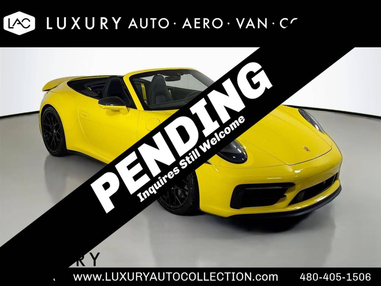 2023 Porsche 911 Carrera 4 GTS — Convertible — 2,210 mi — Scottsdale, AZ