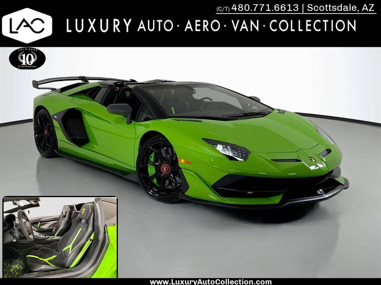 2021 Lamborghini Aventador SVJ — Convertible — 9,185 mi — Scottsdale, AZ