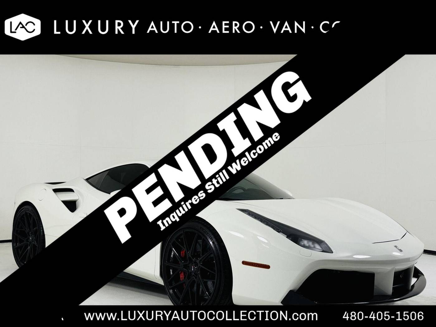 2016 Ferrari 488 GTB — Coupe — 11,500 mi — Scottsdale, AZ