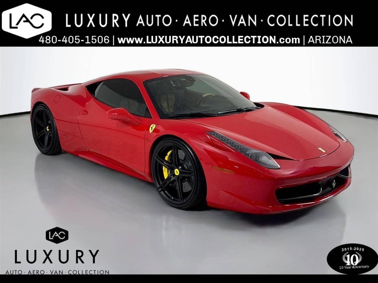 2011 Ferrari 458 Italia Italia — Coupe — 18,611 mi — Scottsdale, AZ